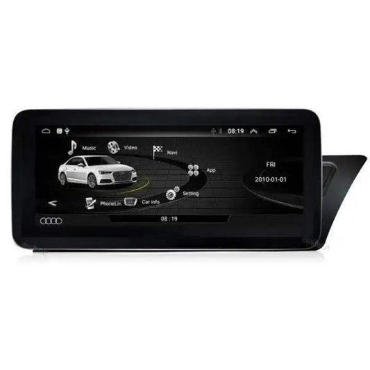 Car Craft A4 Android Player DVD Compatible with Audi A4 Android Player DVD A4 2009-2016 8 Core 4+64gb with 4g Ngt4.5 10.25inch HIGH Model CC-1148