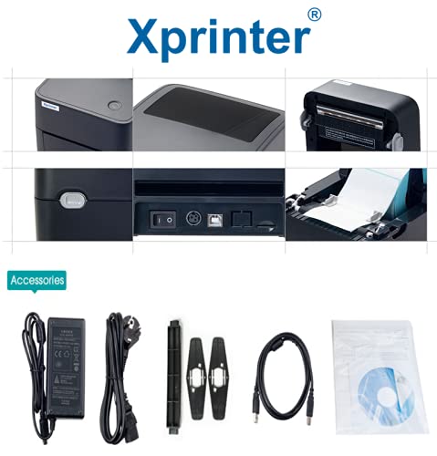 Shiping Label Printer Thermal Four-inch Label Printer Amazon Shiping Label Printer Wireless Printer 6x4inch Xp-d4601b