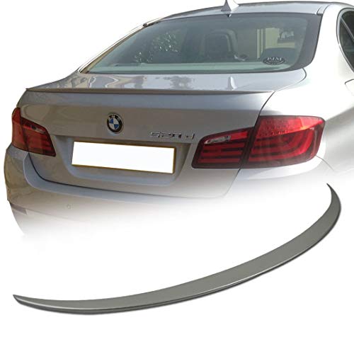 Car Craft 5 Series F10 Spoiler Rear Trunk Spoiler Compatible with BMW 5 Series Spoiler Rear Trunk Spoiler 5 Series F10 2010-2017 Non Painted M5 F10 Rear Trunk M5 Spoiler UNPAINTED
