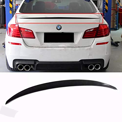 Car Craft 5 Series F10 Spoiler Rear Trunk Spoiler Compatible with BMW 5 Series Spoiler Rear Trunk Spoiler 5 Series F10 2010-2017 Non Painted M5 F10 Rear Trunk M5 Spoiler UNPAINTED
