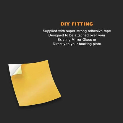 Car Craft 5 Series Mirror Glass Compatible With Bmw 5 Series Mirror Glass 1 Series F20 12-14 3 Series F30 12-18 5 Series F10 10-17 6 Series F12 11-16 7 Series F02 09-16 B Left 1051B LEFT