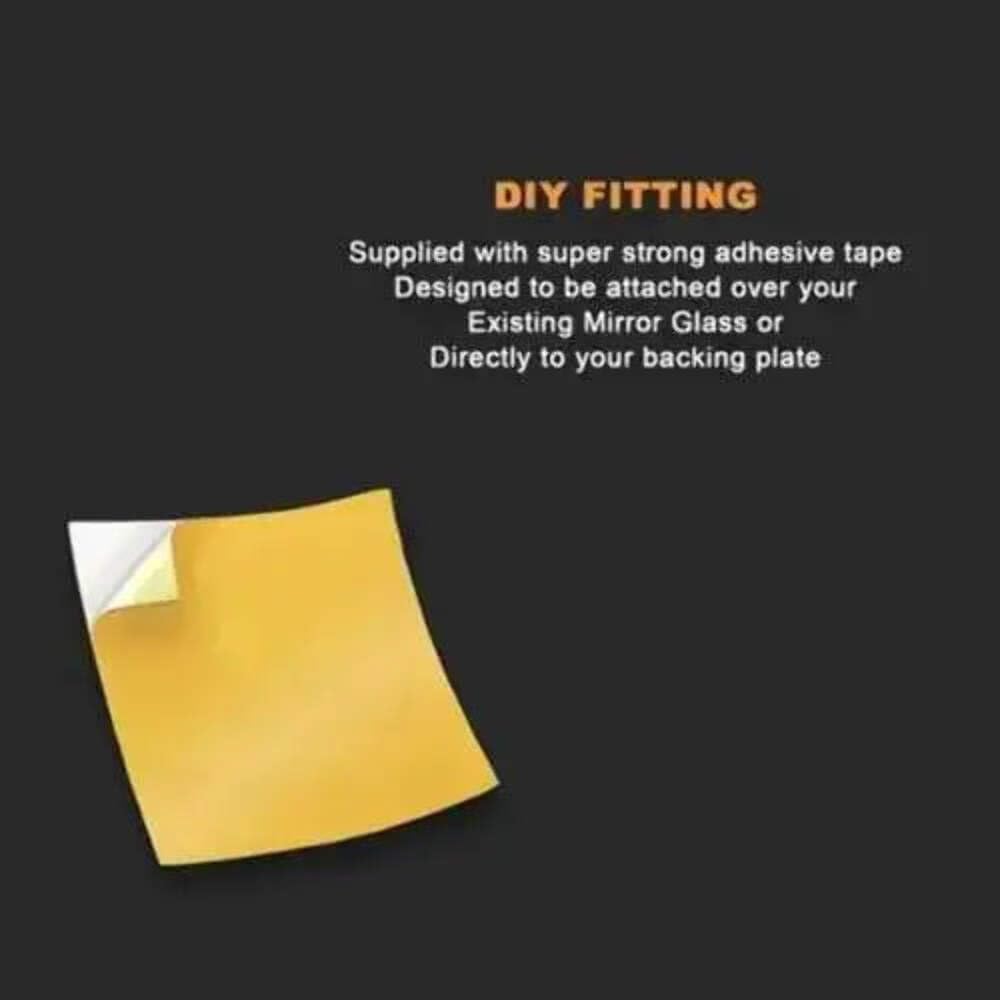 Car Craft Compatible With Audi A3 2012 Side Rear View Mirror Glass Left 1030 LEFT CC-2189