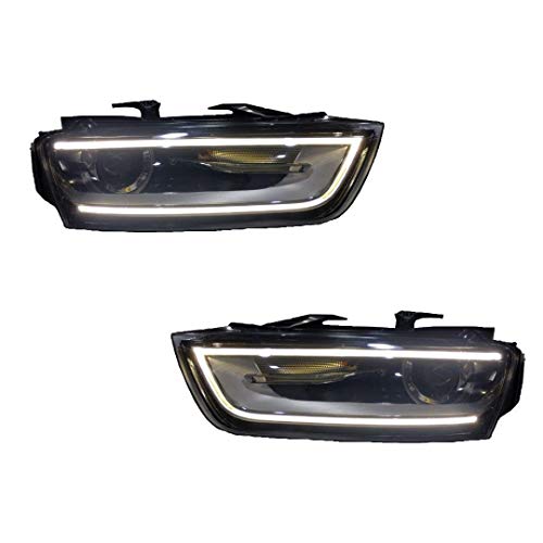 Car Craft Q3 Headlight Upgraded Led Matrix Plug N Play Compatible With Audi Q3 Headlight Matrix Led 2012-2016 Q3 Headlight Q3 Headlight