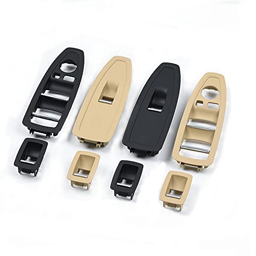 Car Craft 3 Series Window Switch Cover Compatible With Bmw 3 Series Window Switch Cover F30 2012-2018 1 Series F20 2011-2015 Black Rear