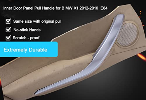 Car Craft X1 Door Handle Compatible with BMW X1 Door Handle X1 E84 2010-2016 Beige Front