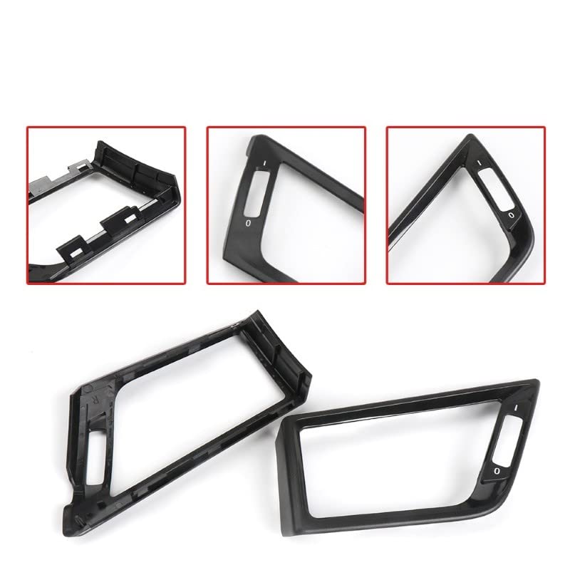 Car Craft X1 Ac Vent Ac Vent Frame Compatible With Bmw X1 Ac Vent Ac Vent Frame X1 E84 2010-2016 Right Piano Black