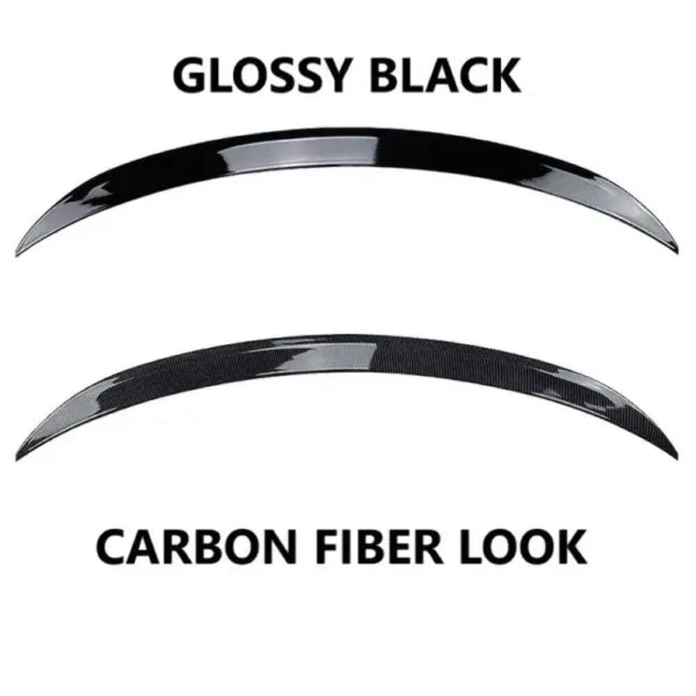 Car Craft Compatible With Mercedes Gle Coupe C292 2015-2018 Amg Rear Roof Trunk Mid Wing Lip Splitter Skirts Flag Spoiler Zst-287 Gb Glossy Black