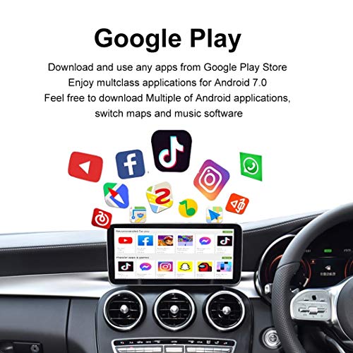 Car Craft Carplay Wireless Apple Carplay Al Box Android Navigation DVD Player Android Auto Compatible with BMW Compatible with Merceds Compatible with Audi Compatible with Range Rover