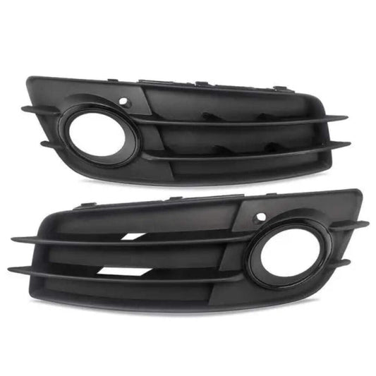 Car Craft Compatible With Audi A4 2009-2012 B8 S4 Bumper Fog Lamp Grill Frame Cover