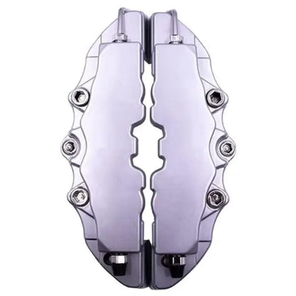 Car Craft Break Cover Caliper Cover Silver Small CC-1116