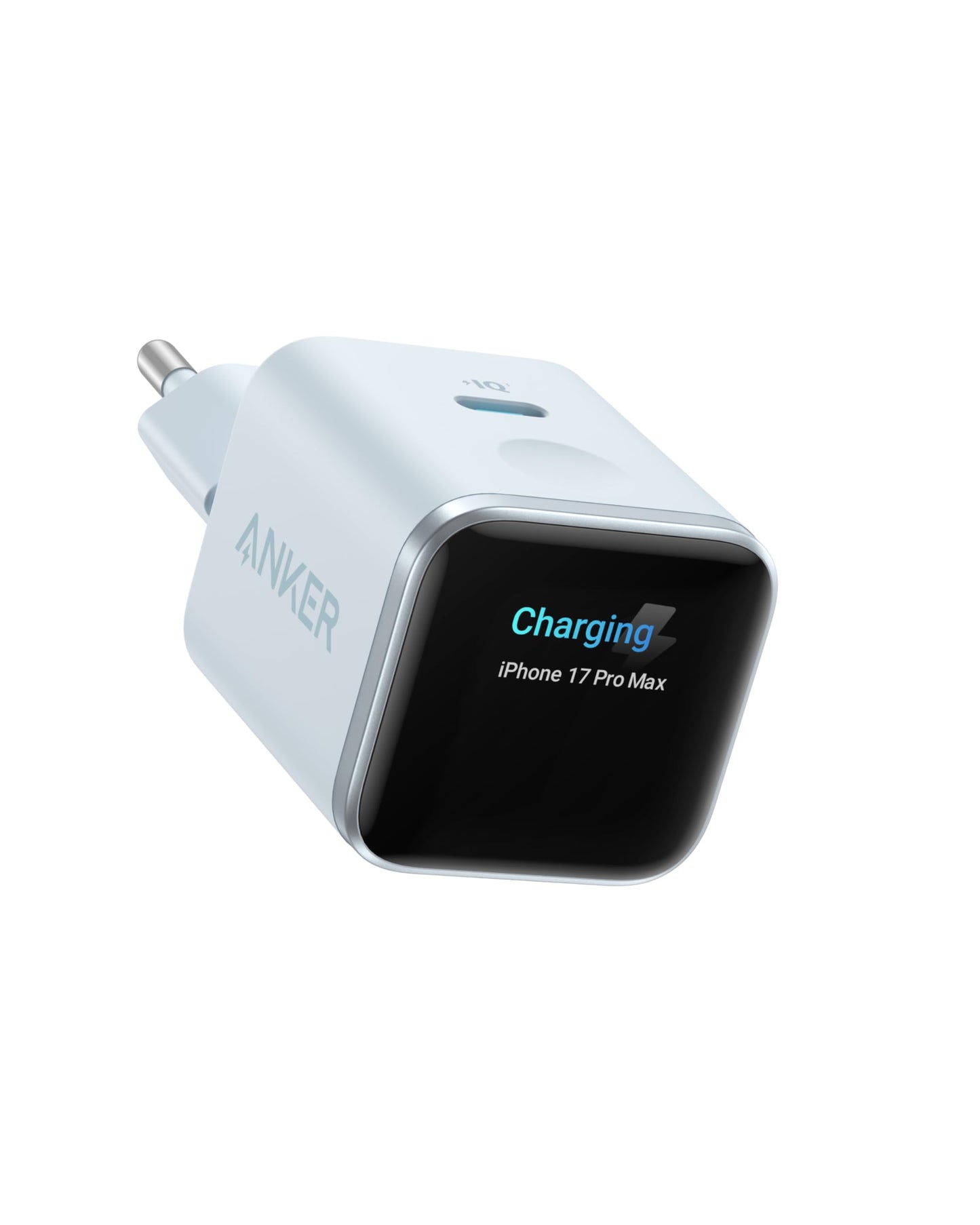 Anker ładowarka USB-C Nano, 45 W, inteligentny wyświetlacz, GaN