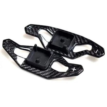 CAR CRAFT Compatible with Audi A6 S6 A7 A4 S4 B9 A5 S5 Q3 2019-2021 Paddle Shifter Paddle Shifter Carbon Fiber Bmbp-017t-b CC-2139