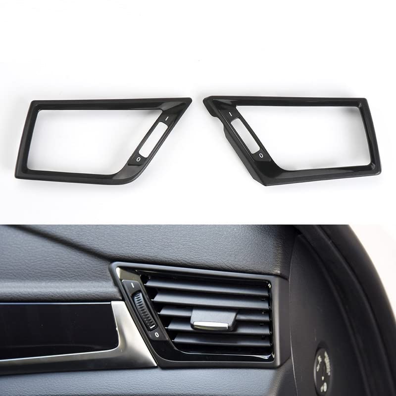 Car Craft X1 Ac Vent Ac Vent Frame Compatible With Bmw X1 Ac Vent Ac Vent Frame X1 E84 2010-2016 Left Piano Black