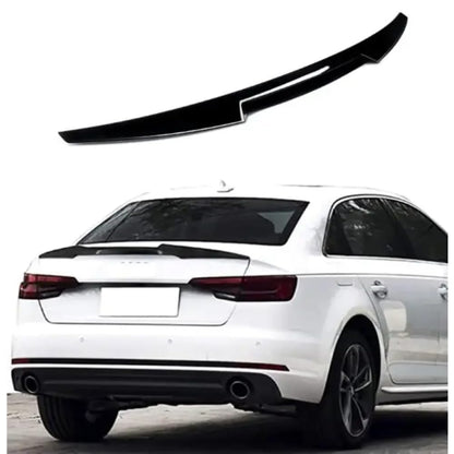 Car Craft Compatible with Audi A4 B9 2019 M4 Trunk Spoiler Glossy Black AR-ADI-009 CC-2366