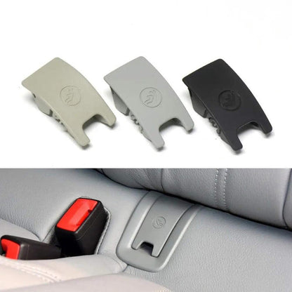 Car Craft Compatible With Audi A4 2008-2016 A6 2013-2018 Child Seat Belt Lock Cover Isofix Cover Gray CC-8928