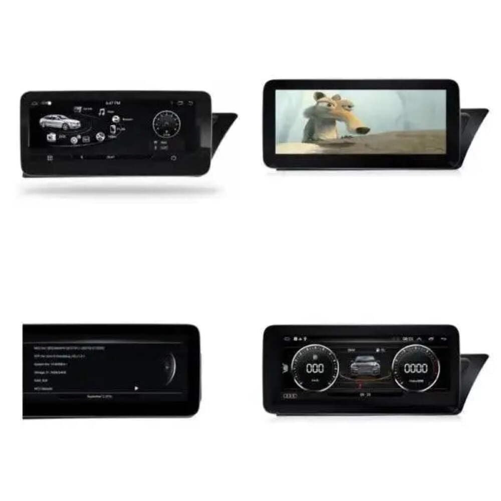 Car Craft A4 Android Player DVD Compatible with Audi A4 Android Player DVD A4 2009-2016 8 Core 4+64gb with 4g Ngt4.5 10.25inch HIGH Model CC-1148