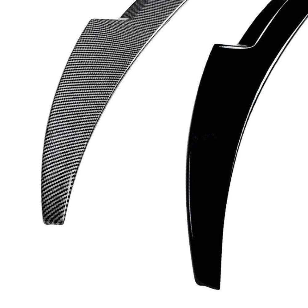Car Craft Compatible With Audi A4 S4 B9 2017-2024 Rear Trunk Boot Roof Wing Lip Spoiler Splitter Skirts Zst-924 Glossy Black CC-7119
