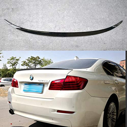 Car Craft 5 Series F10 Spoiler Rear Trunk Spoiler Compatible with BMW 5 Series Spoiler Rear Trunk Spoiler 5 Series F10 2010-2017 Non Painted M5 F10 Rear Trunk M5 Spoiler UNPAINTED