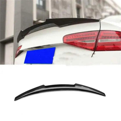 Car Craft Compatible with Audi A4 B8 2009-2012 Trunk Spoiler M4 Glossy Black AR-ADI-012 CC-2365
