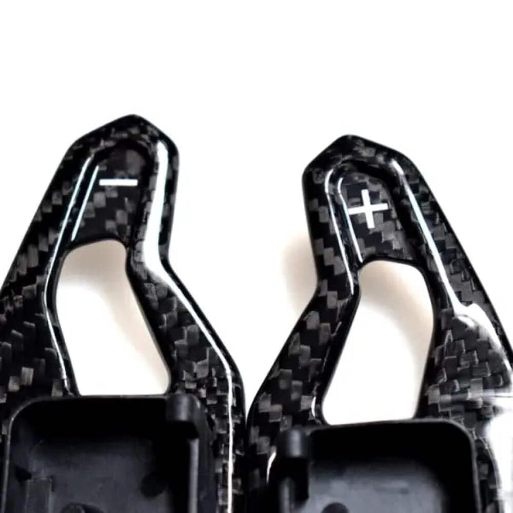 CAR CRAFT Compatible with Audi A6 S6 A7 A4 S4 B9 A5 S5 Q3 2019-2021 Paddle Shifter Paddle Shifter Carbon Fiber Bmbp-017t-b CC-2139