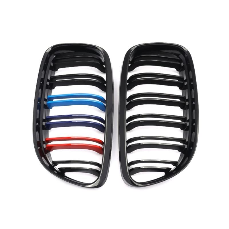 Car Craft Front Bumper Grill Compatible With Bmw 3 Series E90 2008-2012 Front Bumper Grill M Colour