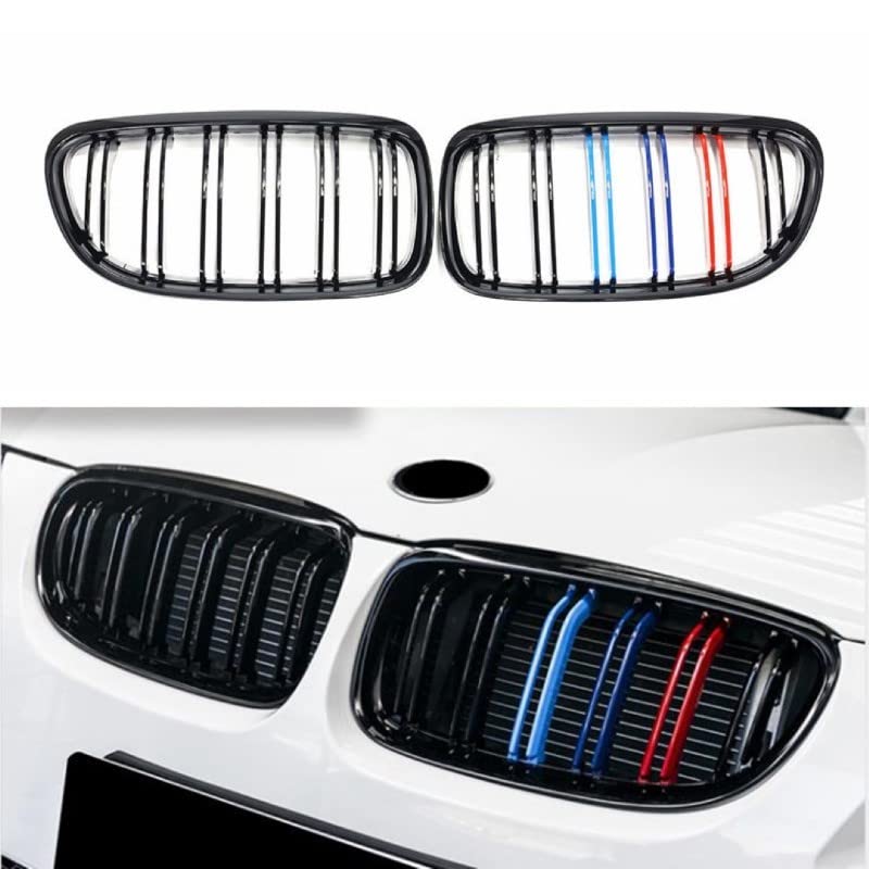Car Craft Front Bumper Grill Compatible With Bmw 3 Series E90 2008-2012 Front Bumper Grill M Colour