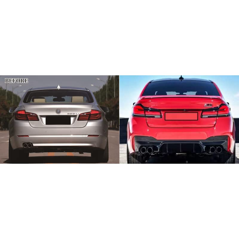 Car Craft M5 Body Kit Compatible With Bmw 5 Series F10 2010-2017 Old Shape Upgrade To 2021 Facelift 5 Series F10 2010-2017 With Upgraded M5 Body Headlight Taillight Kit Complete Kit 1:1 M5