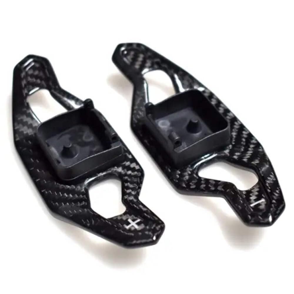 CAR CRAFT Compatible with Audi A6 S6 A7 A4 S4 B9 A5 S5 Q3 2019-2021 Paddle Shifter Paddle Shifter Carbon Fiber Bmbp-017t-b CC-2139