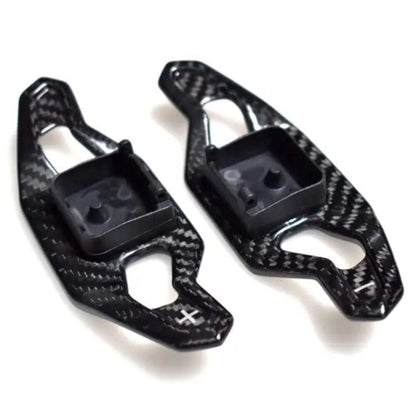 CAR CRAFT Compatible with Audi A6 S6 A7 A4 S4 B9 A5 S5 Q3 2019-2021 Paddle Shifter Paddle Shifter Carbon Fiber Bmbp-017t-b CC-2139