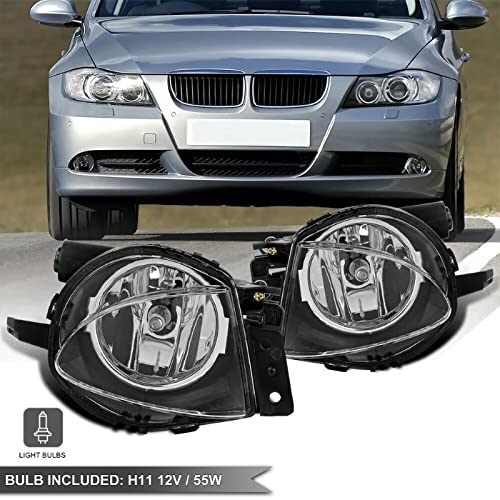 Car Craft Fog Lamp Fog Light Compatible With Bmw 3 Series E90 2004-2008 Fog Lamp Fog Light Left 63176948373