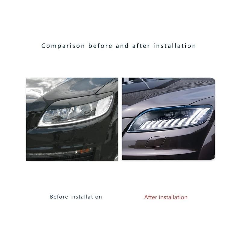 Car Craft Q7 Upgraded Led Matrix Headlight Led Headlamp Compatible With Audi Q7 Upgraded Led Matrix Headlight Led Headlamp Q7 2006-2010