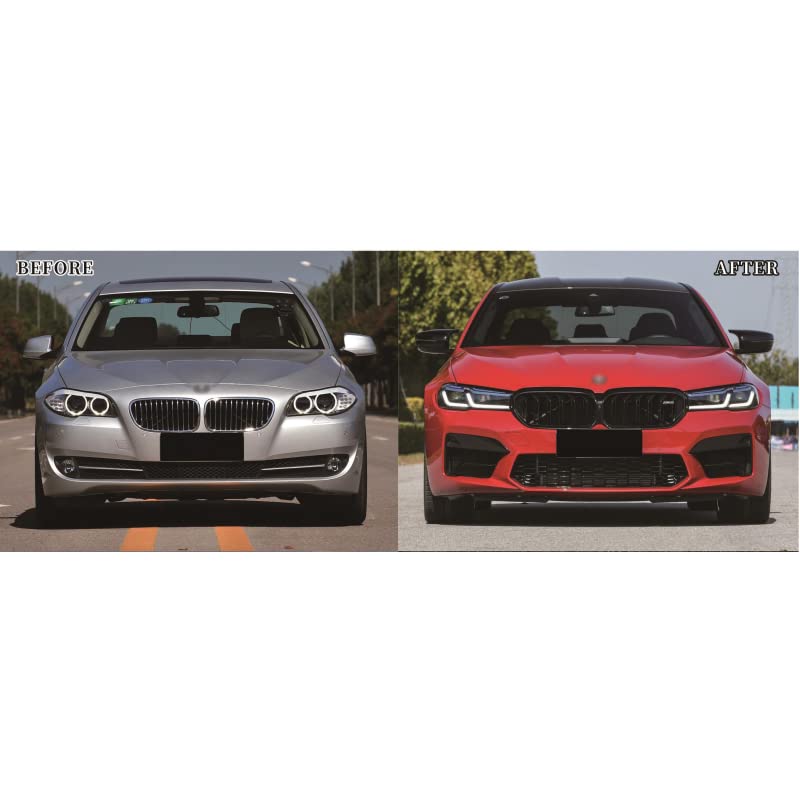 Car Craft M5 Body Kit Compatible With Bmw 5 Series F10 2010-2017 Old Shape Upgrade To 2021 Facelift 5 Series F10 2010-2017 With Upgraded M5 Body Headlight Taillight Kit Complete Kit 1:1 M5