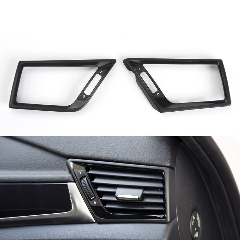 Car Craft X1 Ac Vent Ac Vent Frame Compatible With Bmw X1 Ac Vent Ac Vent Frame X1 E84 2010-2016 Right Piano Black