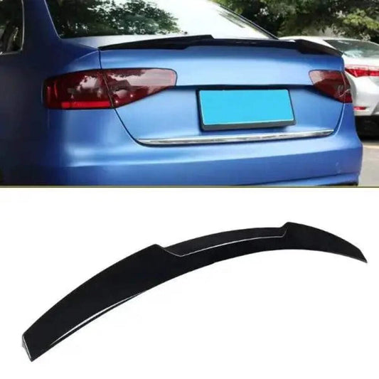 Car Craft Compatible with Audi A4 B8 2012-2016 Trunk Spoiler M4 Glossy Black AR-ADI-014 CC-2364