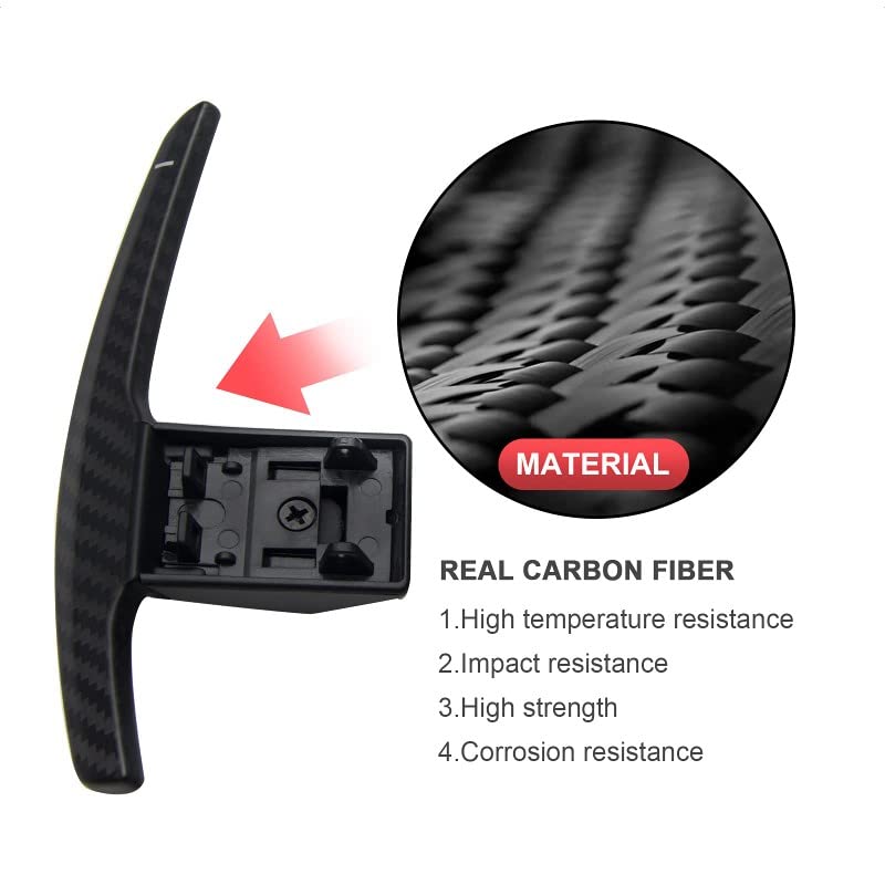 Car Craft Paddle Shifters Compatible With Bmw 2 Series F44 3 Series G20 5 Series G30 6 Series G32 7 Series G12 X3 G01 X4 G02 X5 G05 X6 G06 X7 G07 Paddle Shifters Real Carbon Fiber Sk-bmbp-002t