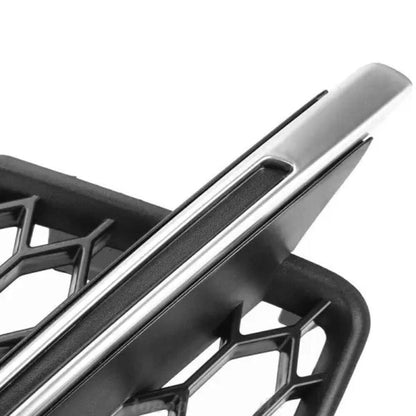 Car Craft Compatible With Audi A3 2014-2016 S Line Bumper Fog Lamp Grill Frame Cover Honeycomb Style