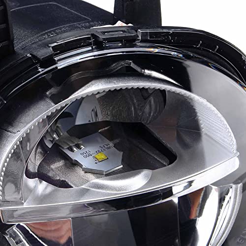 Car Craft Fog Lamp Fog Light Compatible With Bmw 3 Series F30 2012-2018 1 Series F20 2012-2015 Fog Lamp Fog Light Left Led Upgraded 63177315559 LED