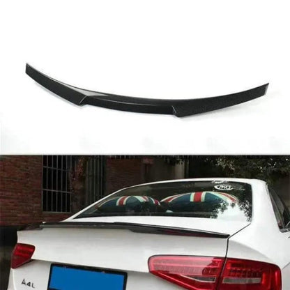 Car Craft Compatible with Audi A4 B8 2009-2012 Trunk Spoiler M4 Glossy Black AR-ADI-012 CC-2365