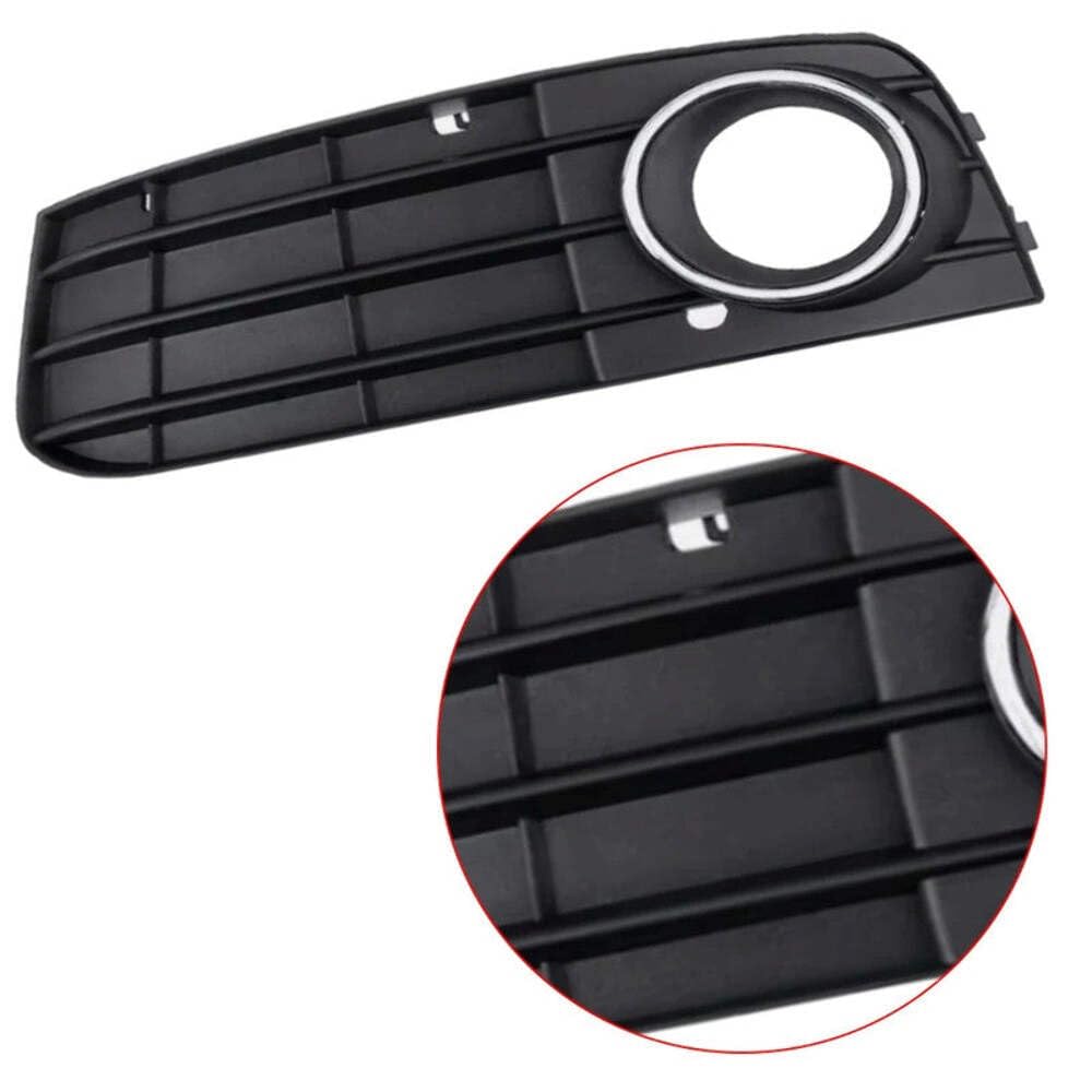 CAR CRAFT Compatible With Audi A4l A4 B8 2009-2012 Car Front Bumper Fog Lights Lamp Cover Grill Grille CC-6048