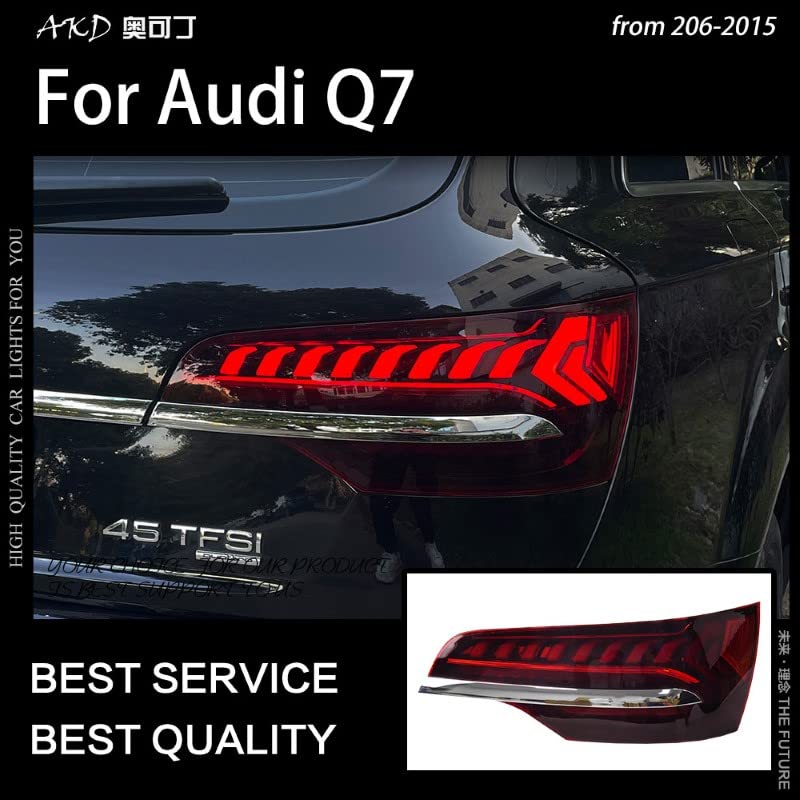 Car Craft Q7 Headlight Q7 Taillight Q7 Drl Upgrade Compatible With Audi Q7 Headlight Taillight Drl Upgraded 2006-2015 Q7 Upgrade Lights 2008 Q7 Upgrade Lights 2008