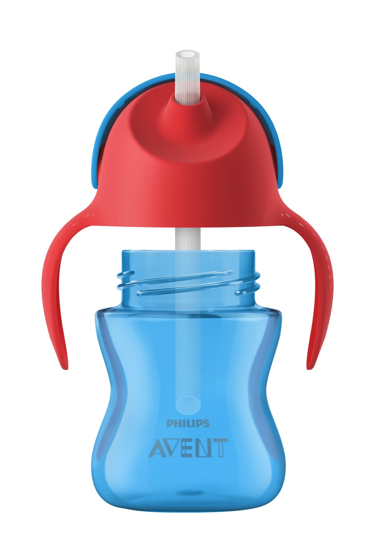 Philips Avent Sippy Cup dla niemowląt i małych dzieci, wolny od BPA, 200 ml, czerwono-niebieski (model SCF796/01)