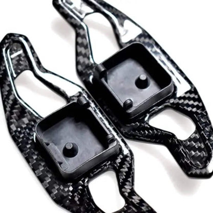 CAR CRAFT Compatible with Audi A6 S6 A7 A4 S4 B9 A5 S5 Q3 2019-2021 Paddle Shifter Paddle Shifter Carbon Fiber Bmbp-017t-b CC-2139