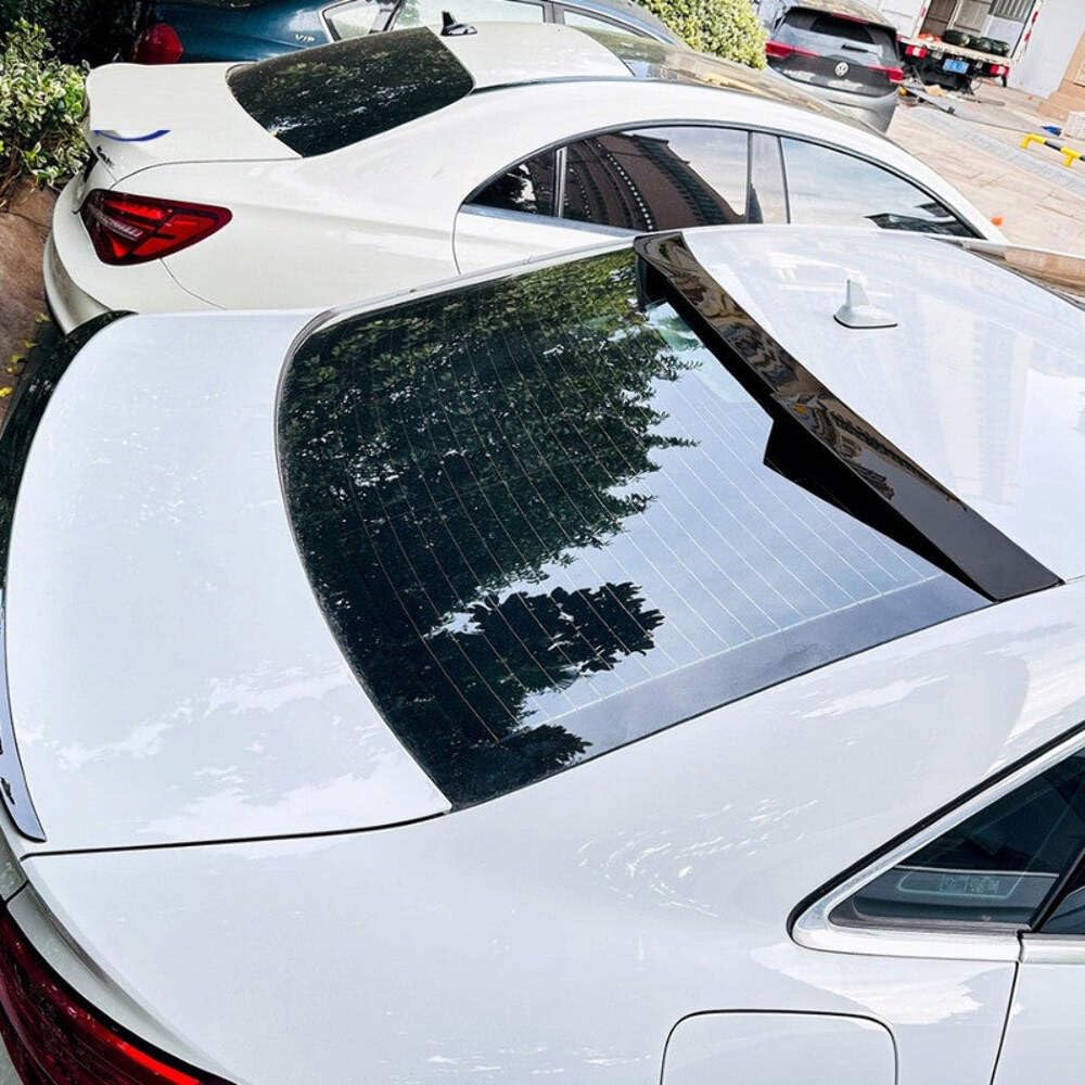 Car Craft Compatible With Audi Audi A3 8v Sedan 2014-2020 Rear Roof Boot Trunk Wing Lip Spoiler Carbon Fiber Look Zst-787 Cf CC-6209