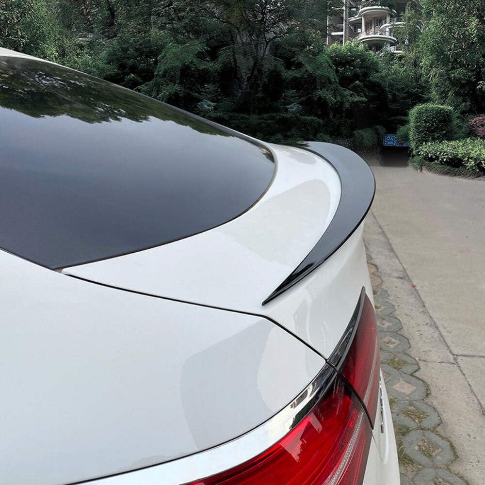 Car Craft Compatible With Mercedes Benz Glc Coupe W235 C253 2016-2022 Rear Boot Trunk Wing Lip Spoiler Carbon Fiber Look Zst-062 Cf CC-6179