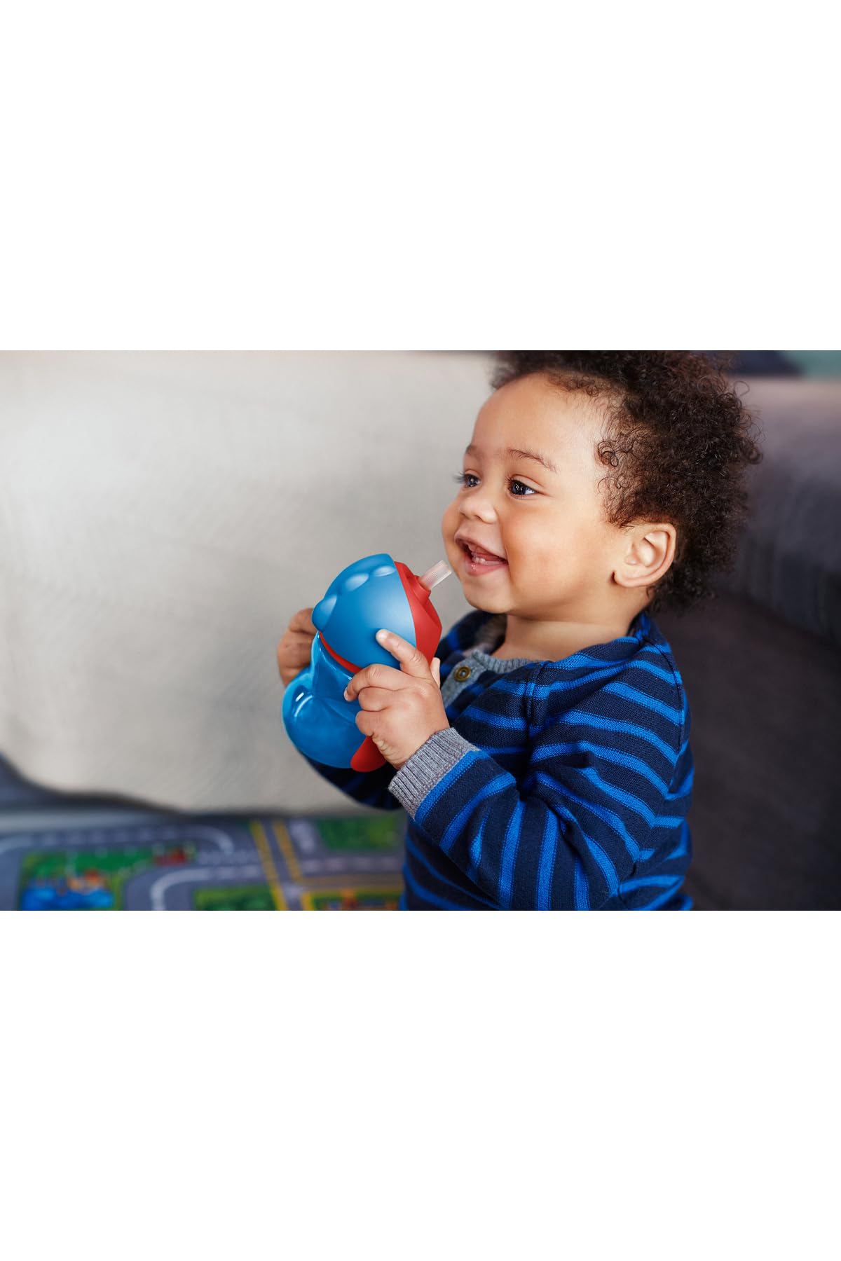 Philips Avent Sippy Cup dla niemowląt i małych dzieci, wolny od BPA, 200 ml, czerwono-niebieski (model SCF796/01)