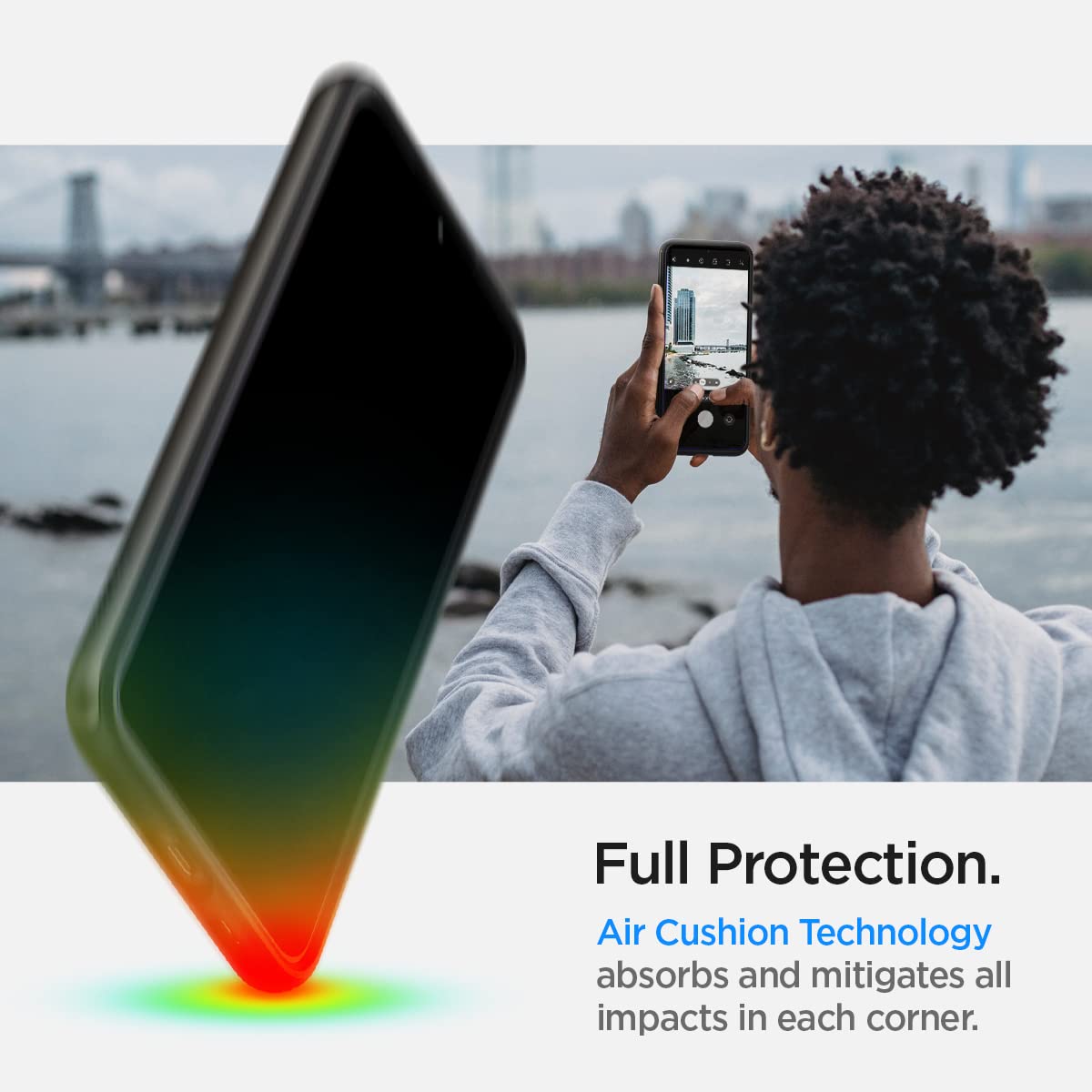 Spigen Neo Hybrid Designed for Galaxy S22 Case (2022) - Gunmetal