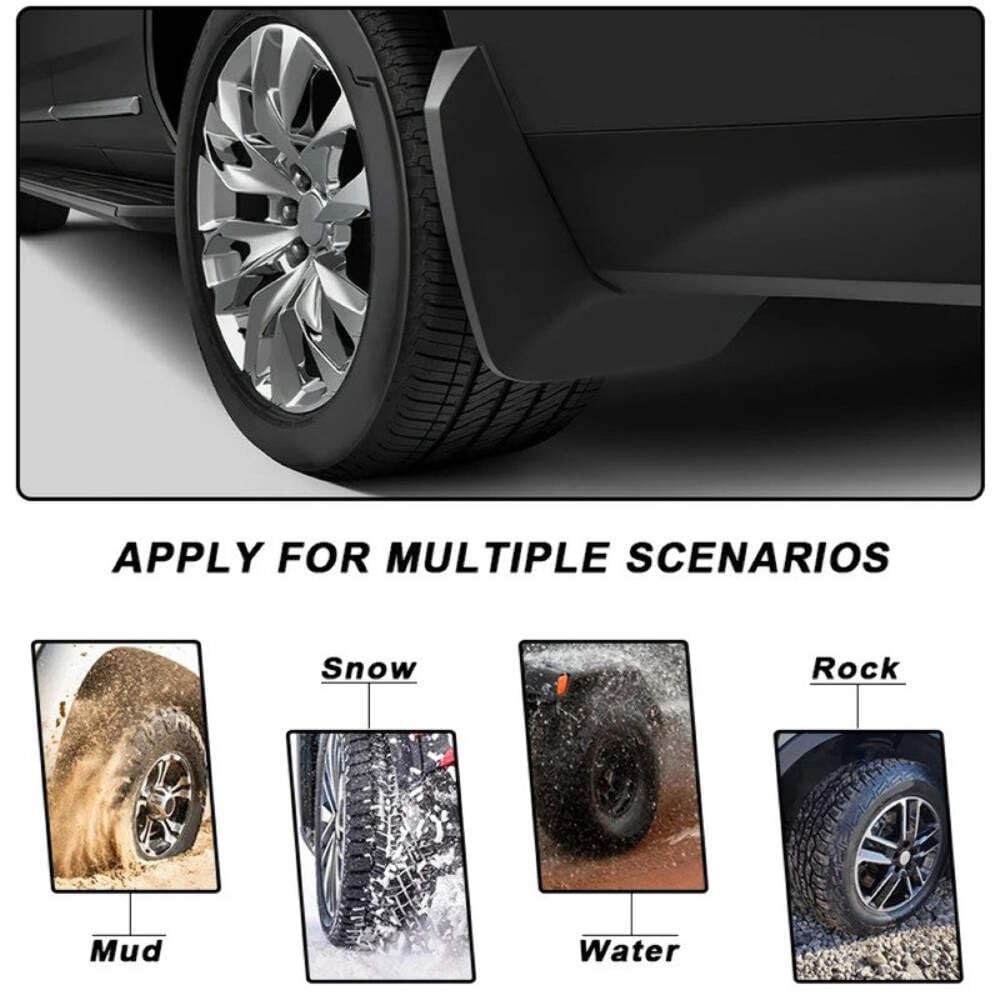 Car Craft Compatible With Bmw 7 Series L7 1996 Car Tyre Mudflaps Mud Flap Mud Guard Fender Splash Guard Ty-bm1014 CC-7585