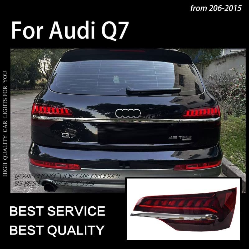 Car Craft Q7 Headlight Q7 Taillight Q7 Drl Upgrade Compatible With Audi Q7 Headlight Taillight Drl Upgraded 2006-2015 Q7 Upgrade Lights 2008 Q7 Upgrade Lights 2008