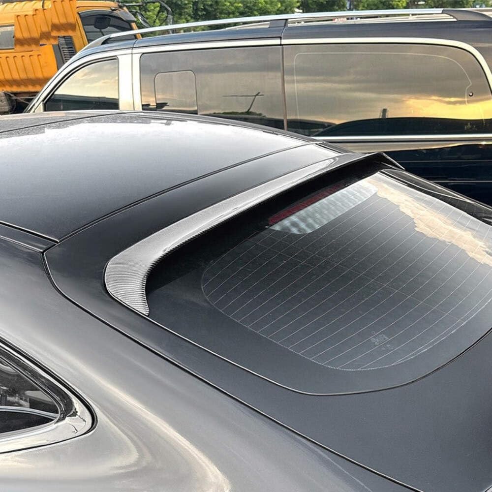 Car Craft Compatible With Mercedes Benz Glc Coupe C254 W254 X254 2023 + Rear Roof Boot Trunk Wing Lip Spoiler Carbon Fiber Look Zst-863 Cf CC-6185
