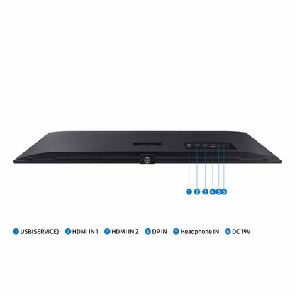 SAMSUNG 34" ViewFinity S50GC Series Ultra-WQHD Monitor, 100Hz, 5ms, HDR10, AMD FreeSync, Eye Care, Borderless Design, PIP, PBP, LS34C502GANXZA, 2023, Black